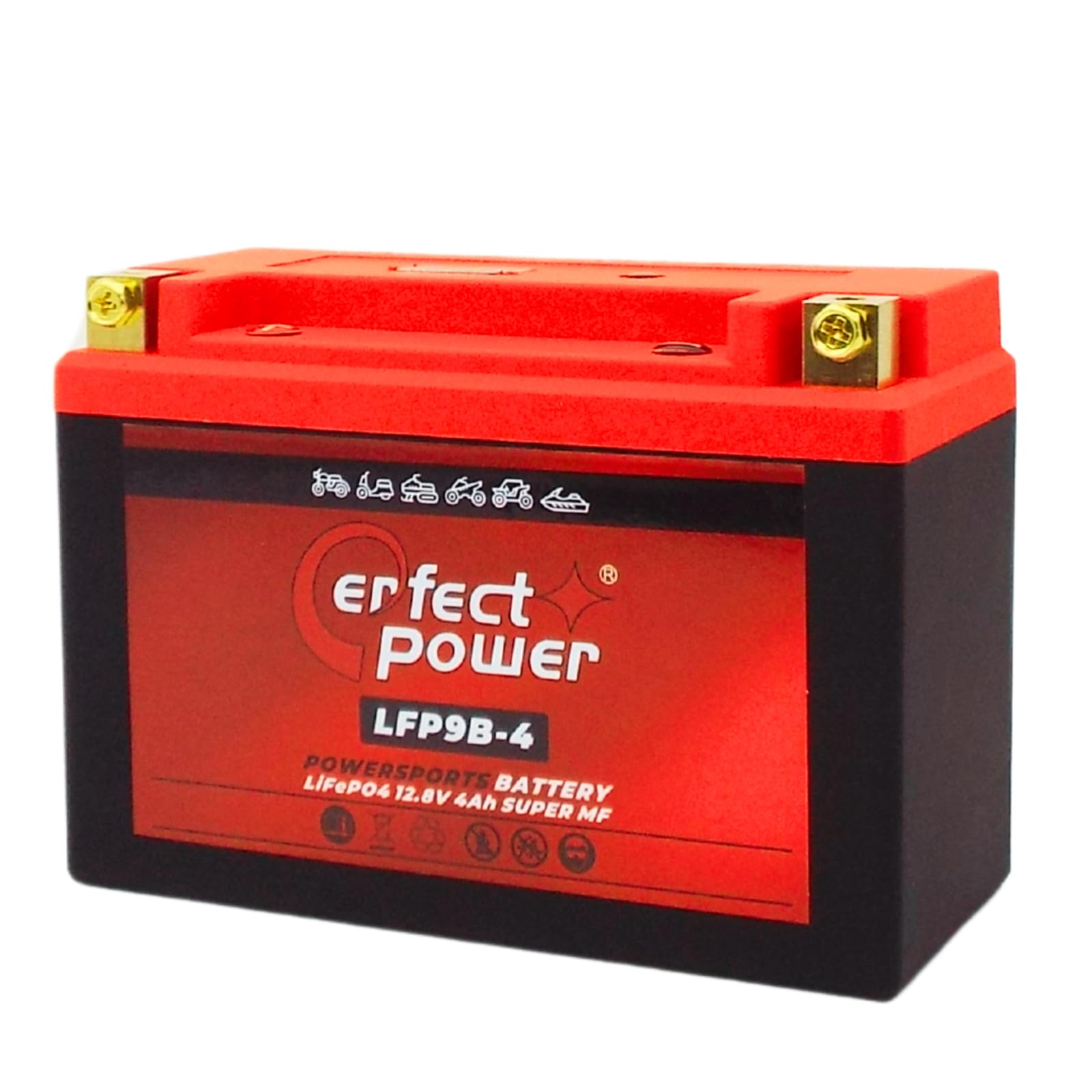 tadashi パーフェクトパワー LFPR9B-4 新品未使用 Amazon | パーフェクトパワー LFPR9B-4 バイク用 LiFePO4 リン酸